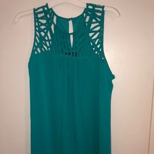 Teal Dress